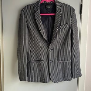 NWOT Zara stripped blazer, size M